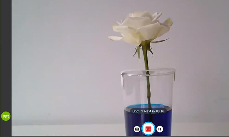 Visualizer für Chromebook - Zeitrafferaufnahme
